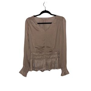 Silky Blouse Top